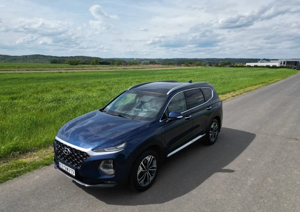 Hyundai Santa Fe cena 124900 przebieg: 174000, rok produkcji 2018 z Kraków małe 742